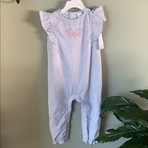 Carter’s pinstripe jumpsuit